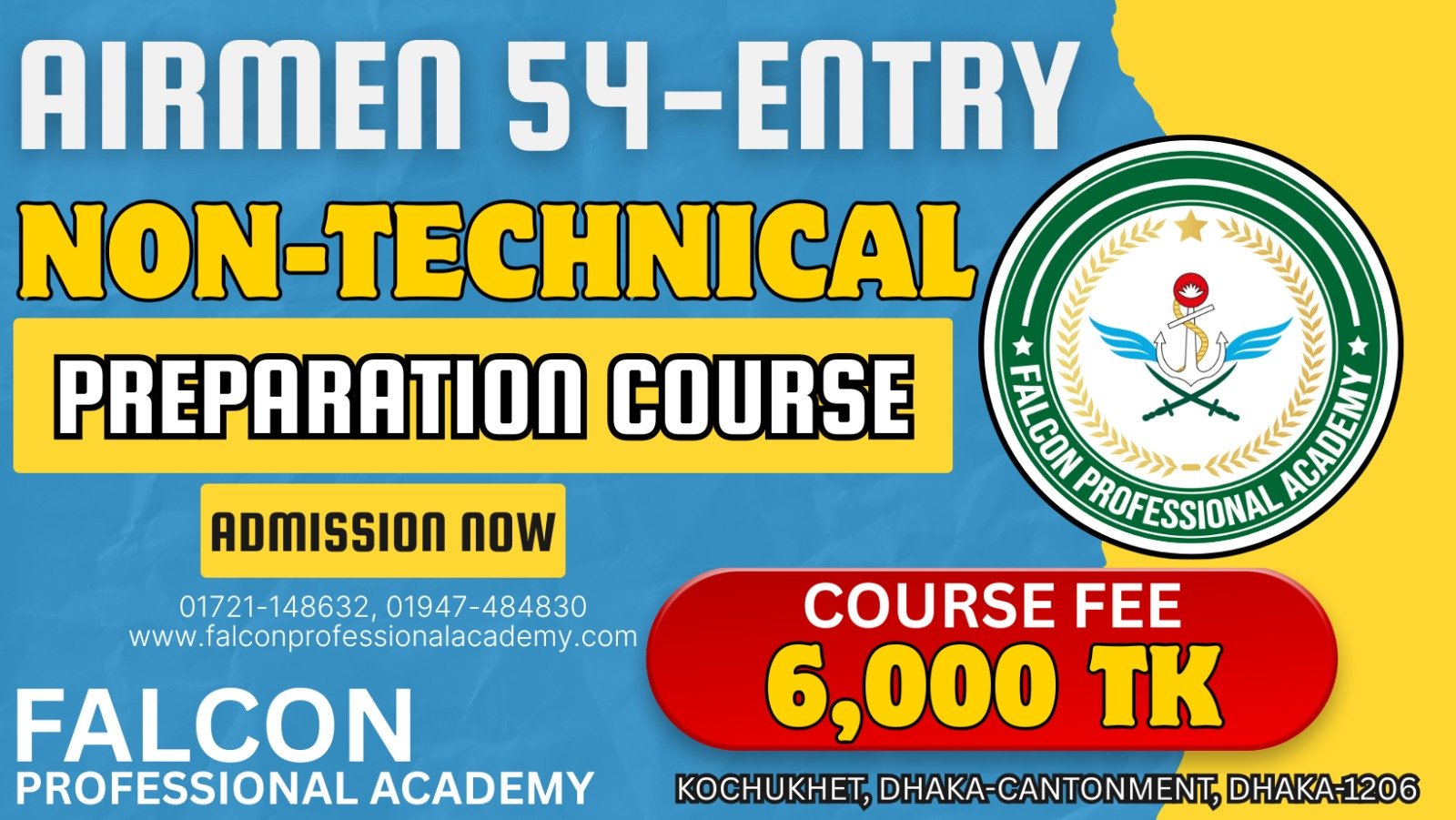 AIRMEN 54-ENTRY NON-TECHNICAL PREPARATION COURSE